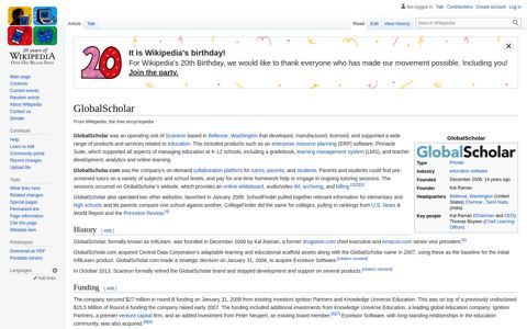 GlobalScholar - Wikipedia