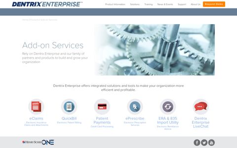 Dentrix Software Add-on Services | Dentrix Enterprise
