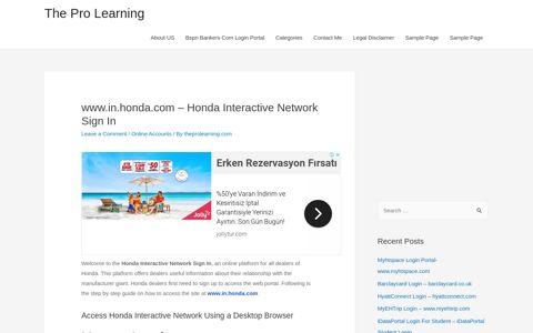 www.in.honda.com – Honda Interactive Network Sign In – The ...