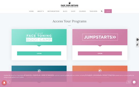 Log Into Your Face Yoga Method Online Subscription