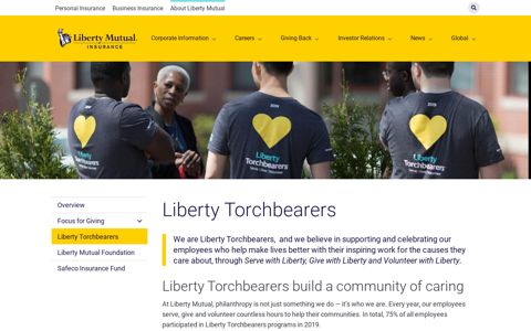 Liberty Torchbearers | LMG - Liberty Mutual