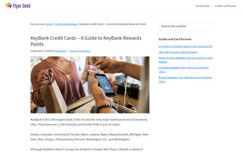 KeyBank Credit Cards – A Guide to KeyBank Rewards Points