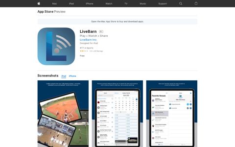 ‎LiveBarn on the App Store