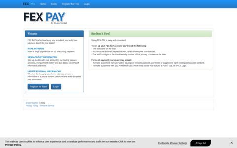 FEX PAY - Home