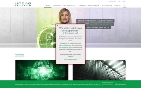 LINZ AG TELEKOM – Ihr Business-Internetprovider