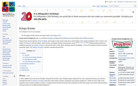 Krispy Kreme - Wikipedia
