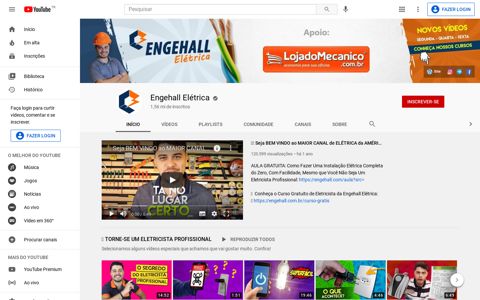 Engehall Elétrica - YouTube