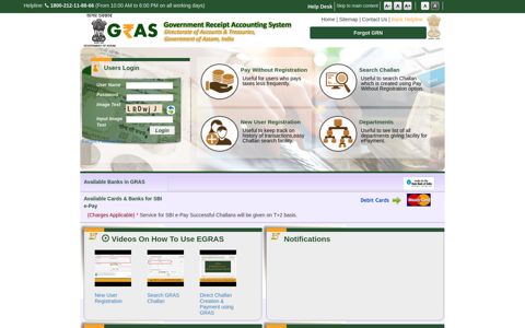 GRAS-Government Receipt Accounting System