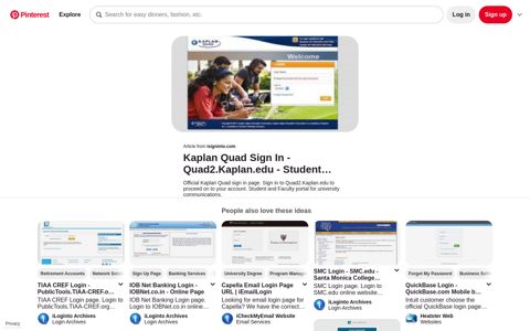 Kaplan Quad Sign In - Quad2.Kaplan.edu - Student Portal ...