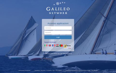 Accesso applicazioni - Galileo Network