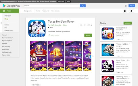 Texas Hold'em Poker - Apps on Google Play
