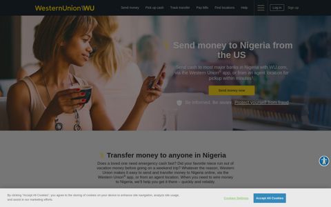 Send & Transfer Money to Nigeria from the US | Western ...