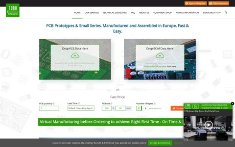Eurocircuits: PCB & PCBA prototypes and small series "right ...