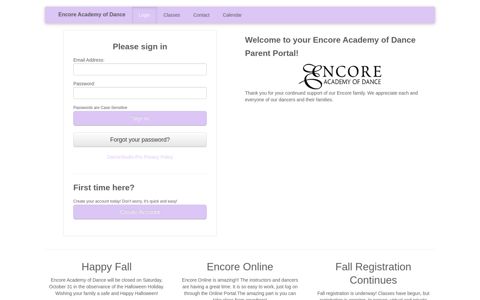 Encore Academy of Dance - DanceStudio-Pro