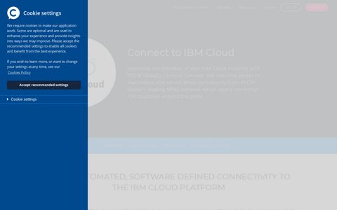 Connect to IBM Cloud - Console Connect