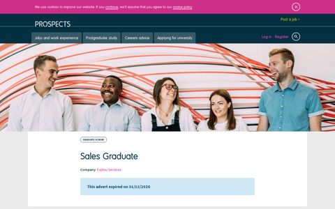 Sales Graduate - Fujitsu Services | Prospects.ac.uk
