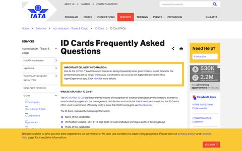 ID Card FAQs - IATA