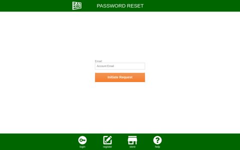 Password Reset - Garadget