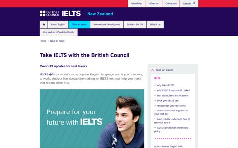 Take IELTS with the British Council | British Council