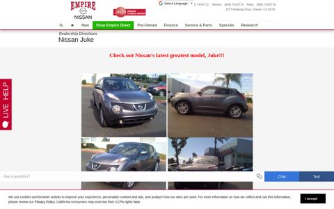Nissan Juke | Empire Nissan