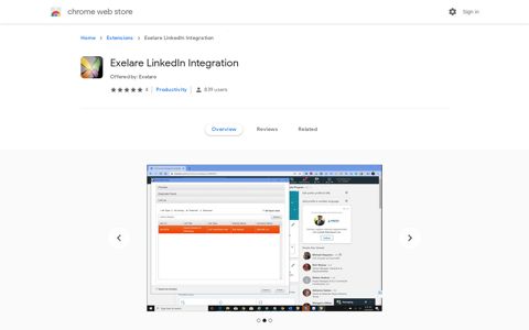 Exelare LinkedIn Integration