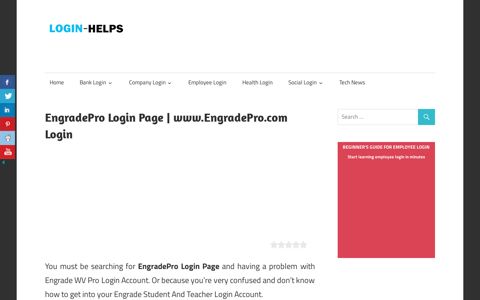 EngradePro Login Page | www.EngradePro.com Login ...