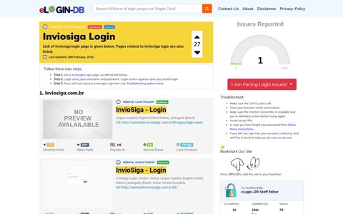 Inviosiga Login - A database full of login pages from all over ...