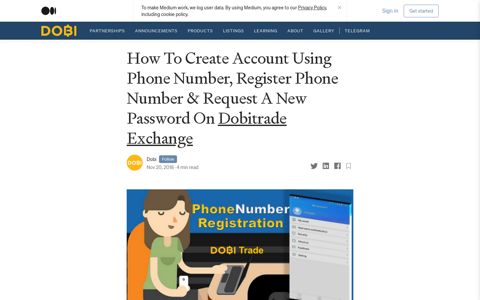 How To Create Account Using Phone Number, Register ...