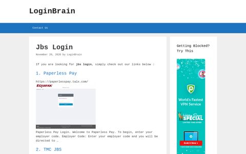 jbs login - LoginBrain