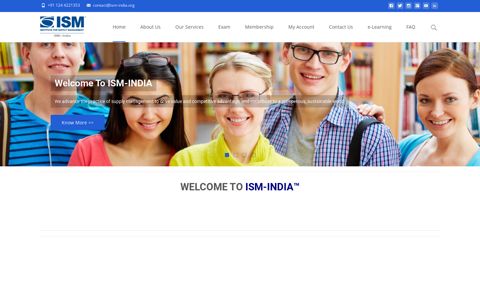 ISM-INDIA – Institute for Supply Management
