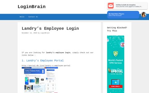 landry's employee login - LoginBrain