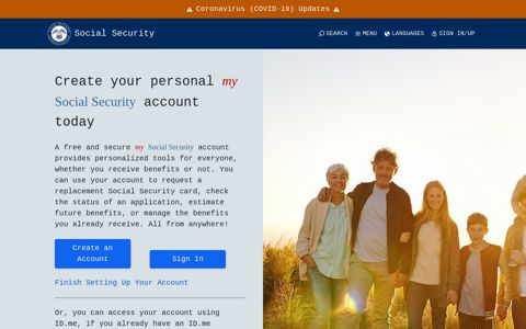 SSA - my Social Security