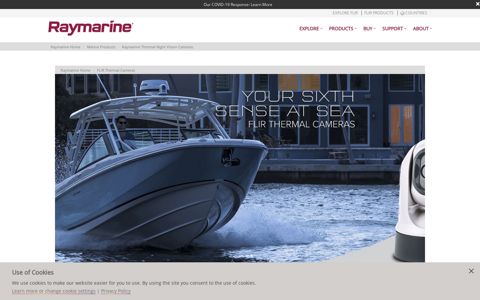 FLIR Thermal Marine Cameras | Raymarine - A Brand by FLIR