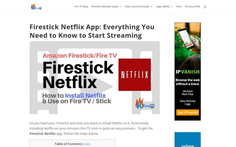 Firestick Netflix: Everything You Need to Know to Start ...