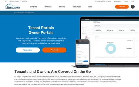 Tenant Portal and Owner Portal Software | Propertyware