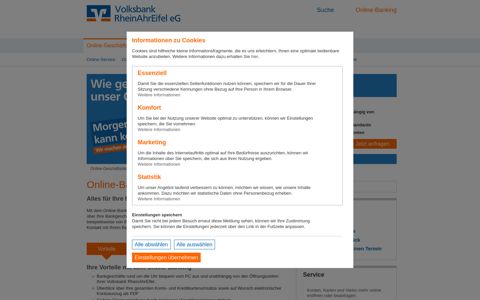 Online-Banking - Volksbank RheinAhrEifel