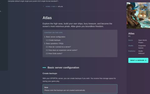 ATLAS Serversettings incl. Grids & Modsupport - GPORTAL Wiki
