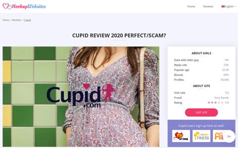 Cupid Review Update October 2020 | Is It Perfect or Scam?