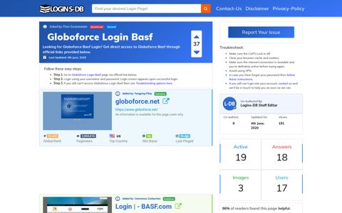 Globoforce Login Basf - Logins-DB
