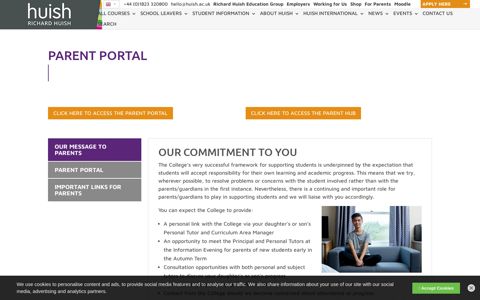 Parent Portal - Richard Huish College