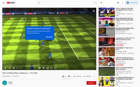 FIFA 13 iPhone/iPad - Chelsea vs. 1. FC K√∂ln - YouTube