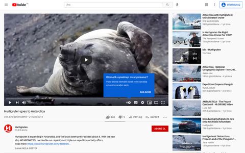 Hurtigruten goes to Antarctica - YouTube