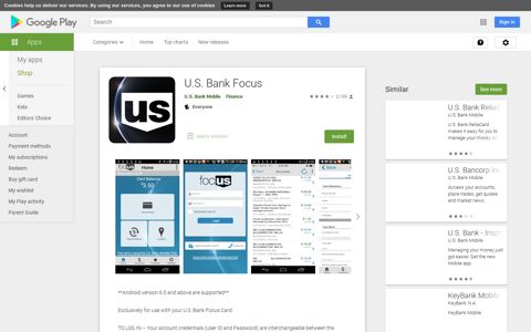 U.S. Bank Focus - Apps on Google Play