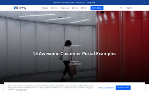 15 Awesome Customer Portal Examples | Products ... - Liferay
