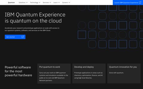 IBM Quantum Experience | Overview