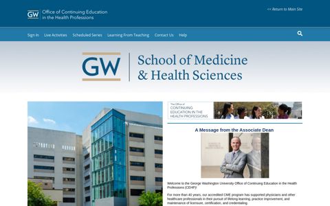 The George Washington University Continuing Education