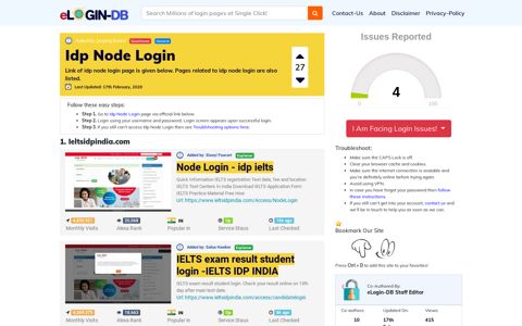 Idp Node Login - A database full of login pages from all over ...