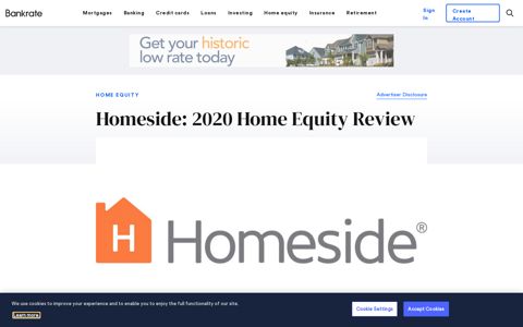 Homeside: 2020 Home Equity Review | Bankrate - Bankrate.com