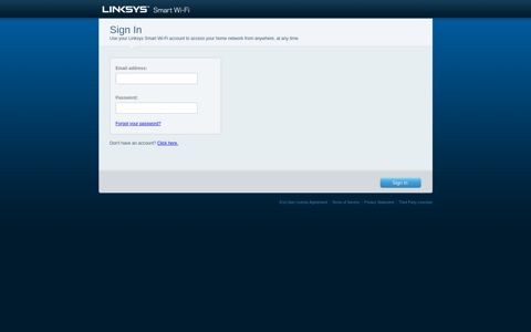 Sign In - Linksys Smart Wi-Fi