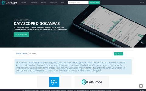 Integrations GoCanvas + DataScope